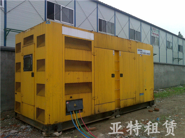 出租发电机组案例